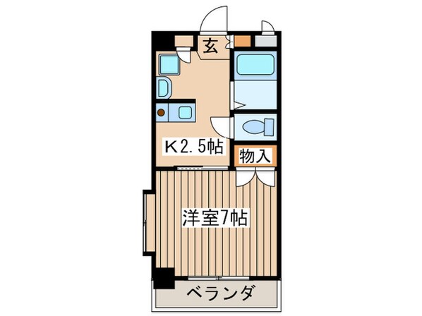 ラポ－ル鶴嶺の物件間取画像